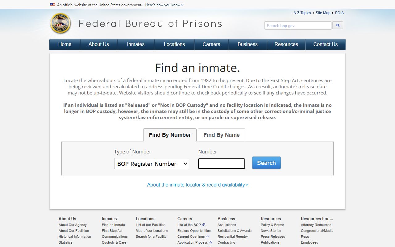 Lincoln Parish arrest records federal inmate locator source