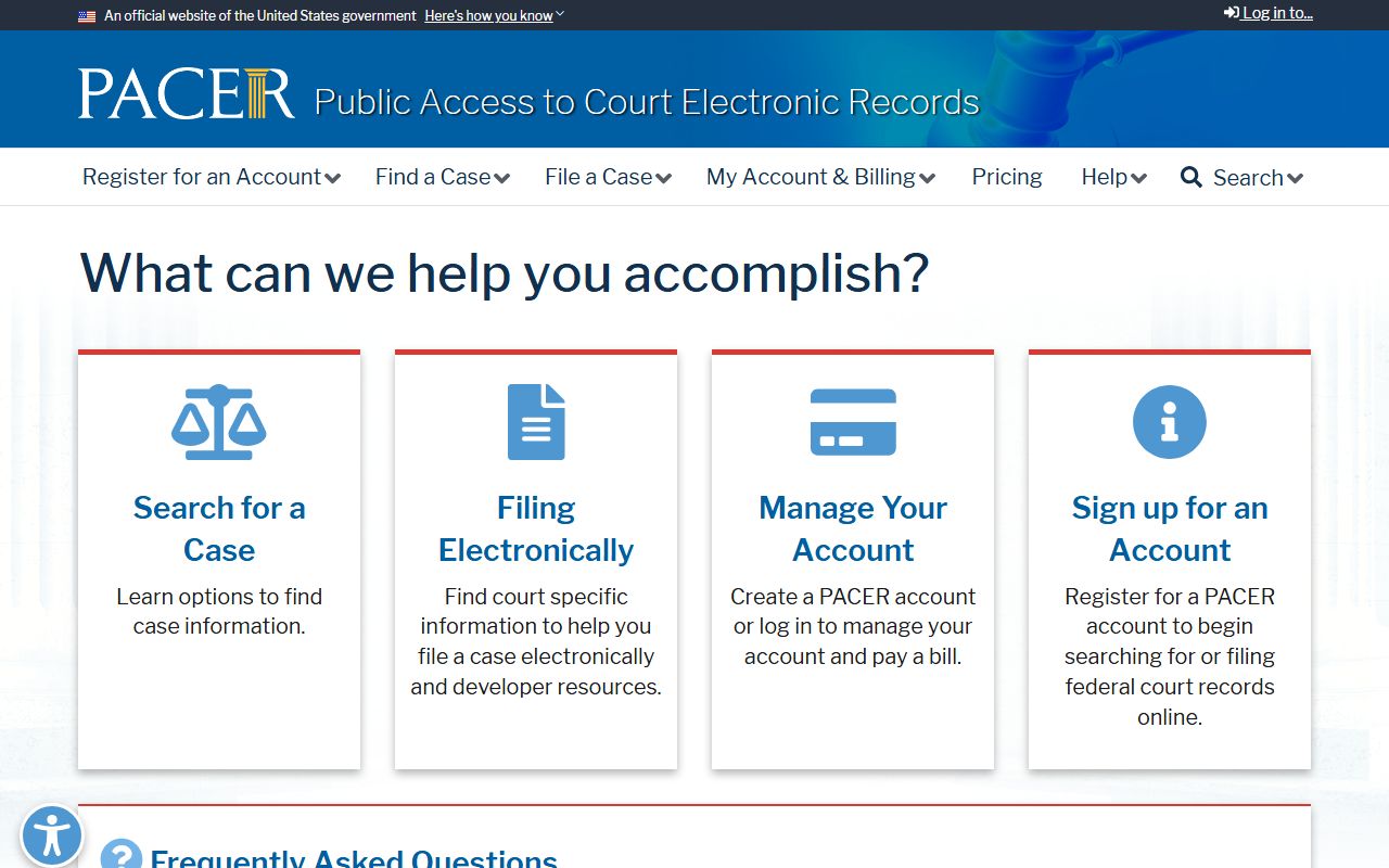 Lincoln Parish court records PACER federal case access